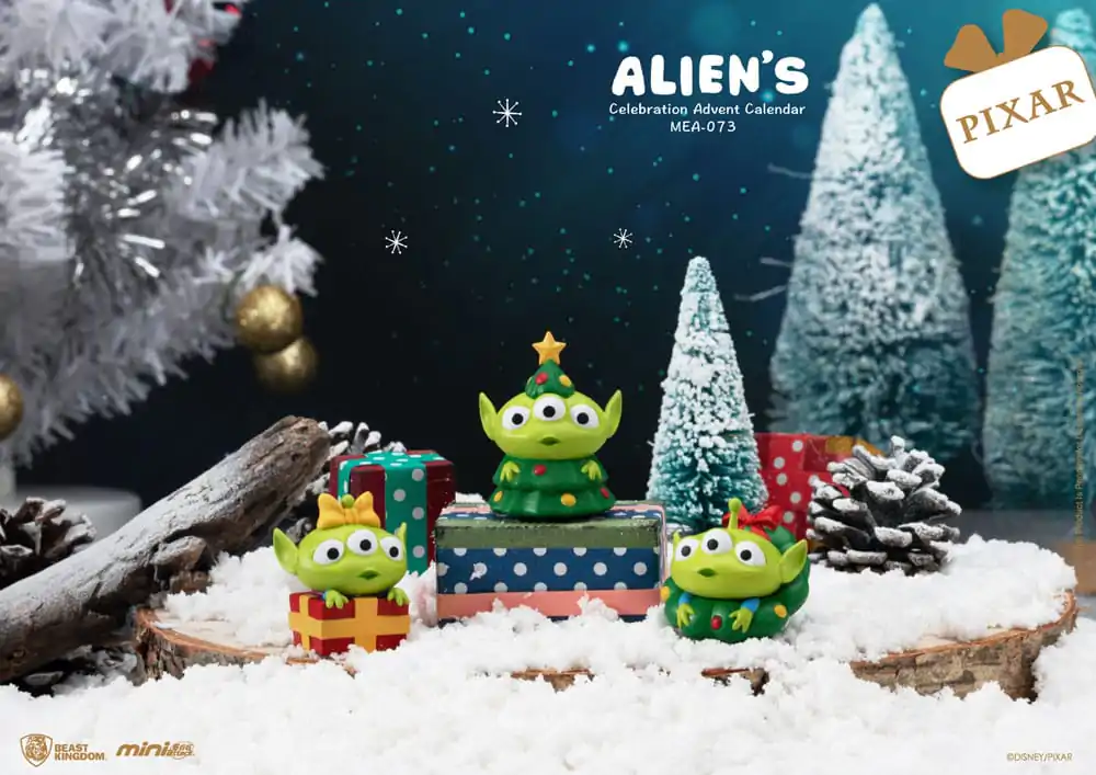 Toy Story Mini Egg Attack adventní kalendář Alien's oslava fotografii produktu