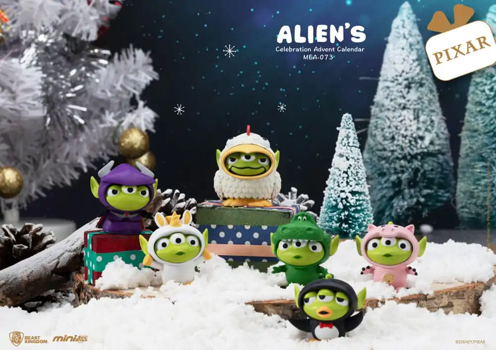 Toy Story Mini Egg Attack adventní kalendář Alien's oslava fotografii produktu