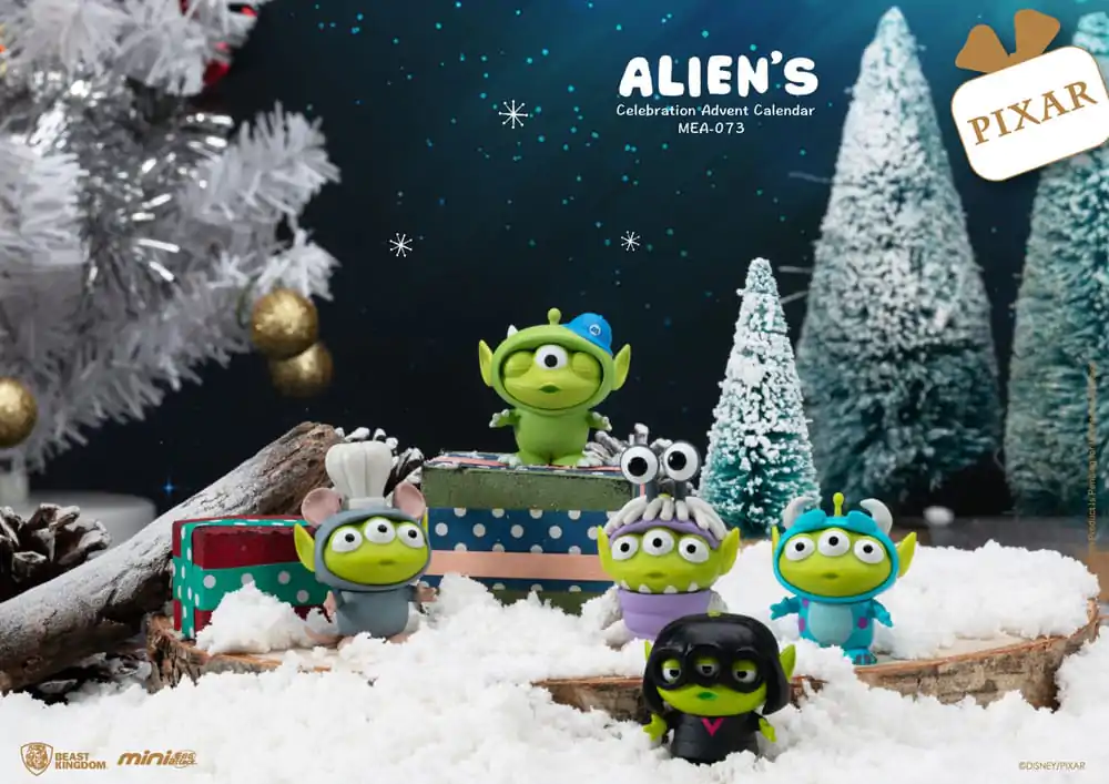 Toy Story Mini Egg Attack adventní kalendář Alien's oslava fotografii produktu