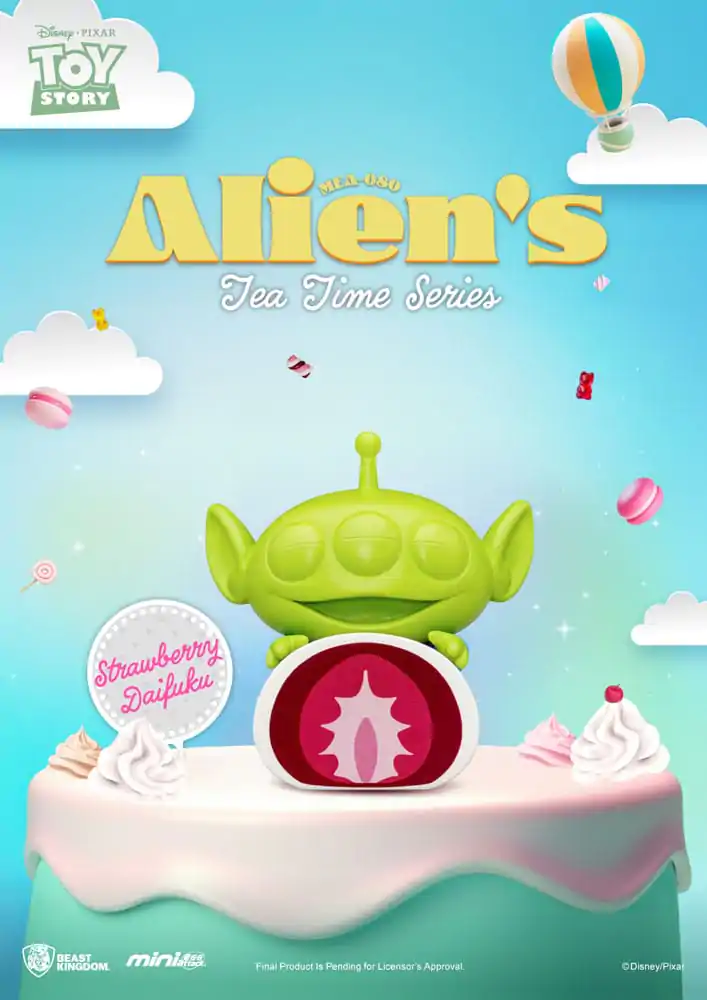 Toy Story Mini Egg Attack Figures Alien's Tea Time Series Sada figurek 10 cm fotografii produktu