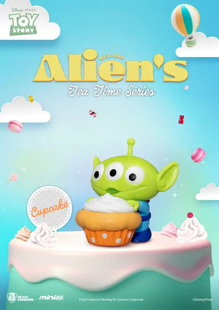 Toy Story Mini Egg Attack Figures Alien's Tea Time Series Sada figurek 10 cm fotografii produktu