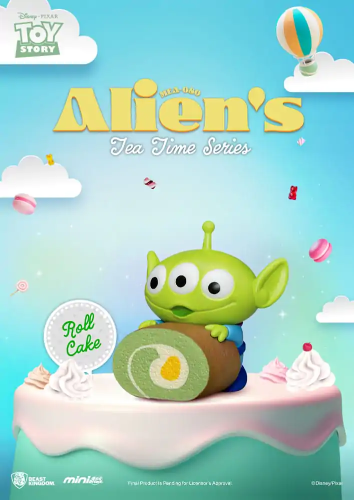 Toy Story Mini Egg Attack Figures Alien's Tea Time Series Sada figurek 10 cm fotografii produktu