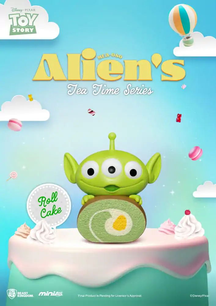 Toy Story Mini Egg Attack Figures Alien's Tea Time Series Sada figurek 10 cm fotografii produktu