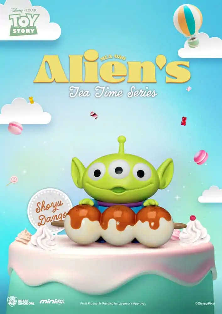 Toy Story Mini Egg Attack Figures Alien's Tea Time Series Sada figurek 10 cm fotografii produktu