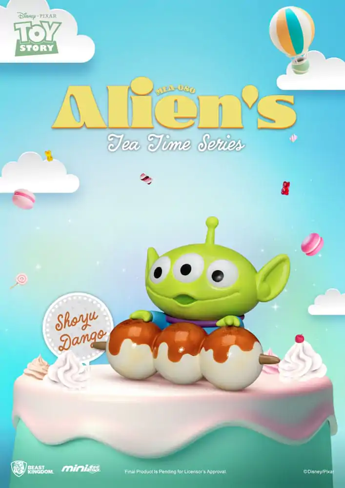 Toy Story Mini Egg Attack Figures Alien's Tea Time Series Sada figurek 10 cm fotografii produktu