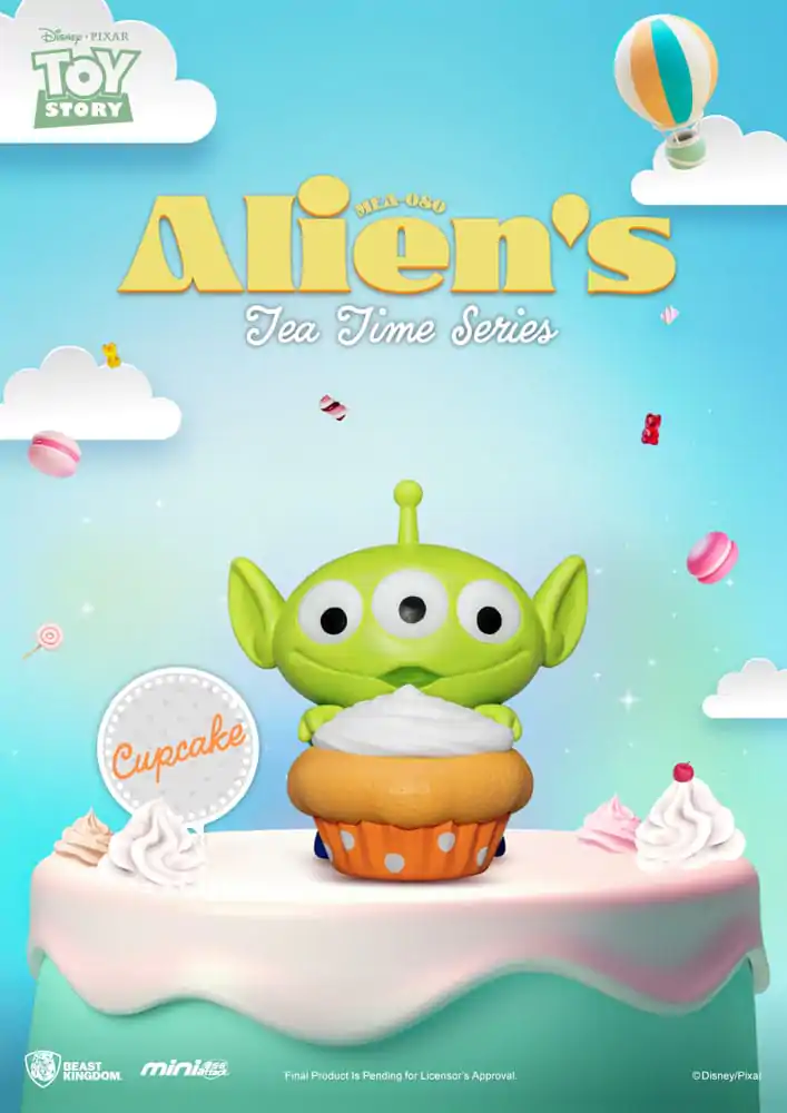 Toy Story Mini Egg Attack Figures Alien's Tea Time Series Sada figurek 10 cm fotografii produktu