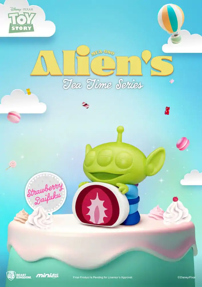 Toy Story Mini Egg Attack Figures Alien's Tea Time Series Sada figurek 10 cm fotografii produktu