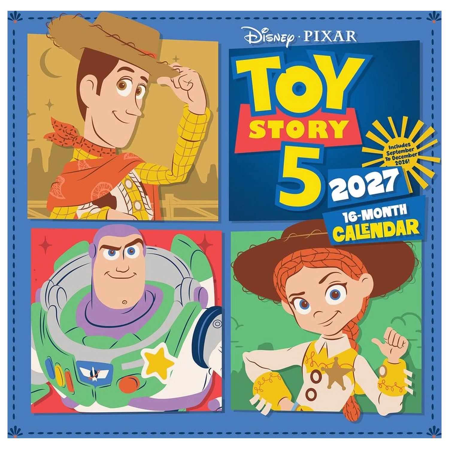 Toy Story kalendář 2027 30 x 30 cm fotografii produktu