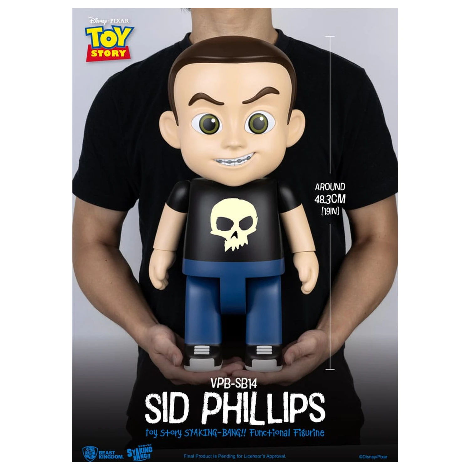 Toy Story Piggy Vinyl Bank Sid Phillips 48 cm fotografii produktu