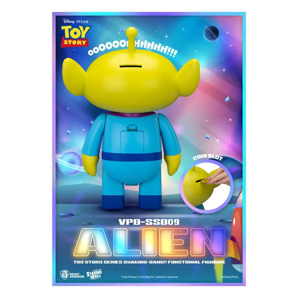 Toy Story Syaking Bang Series PVC kasička Alien 33 cm fotografii produktu