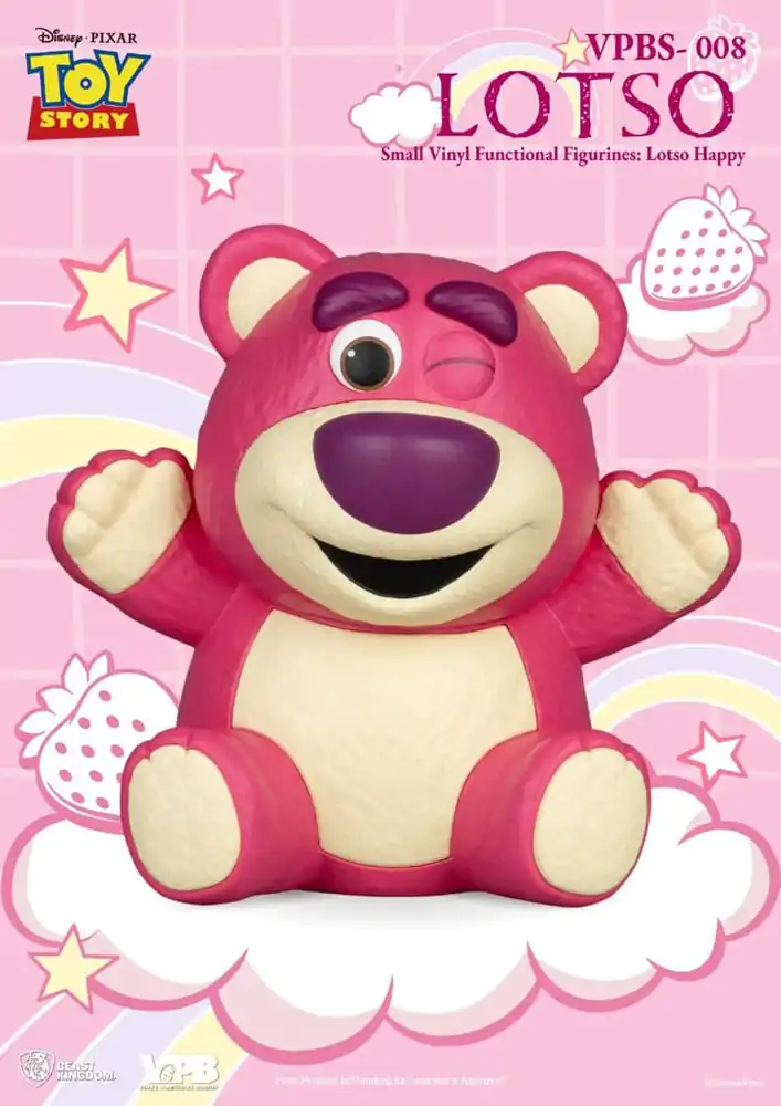 Toy Story Piggy Vinyl Bank Lotso Happy Vers. 25 cm Prasátko pokladnička z vinylu fotografii produktu