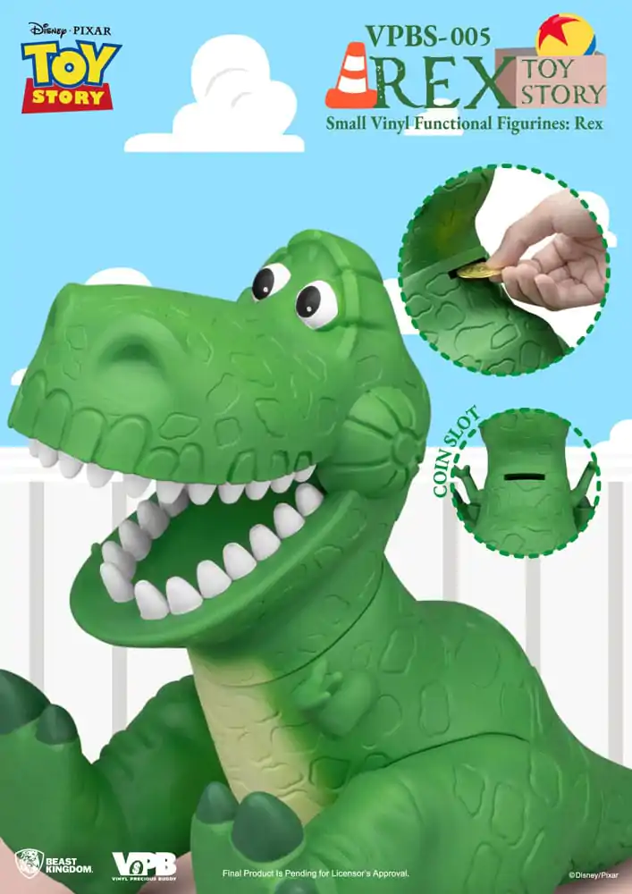 Toy Story Piggy Vinyl Bank Rex 25 cm prasátko fotografii produktu