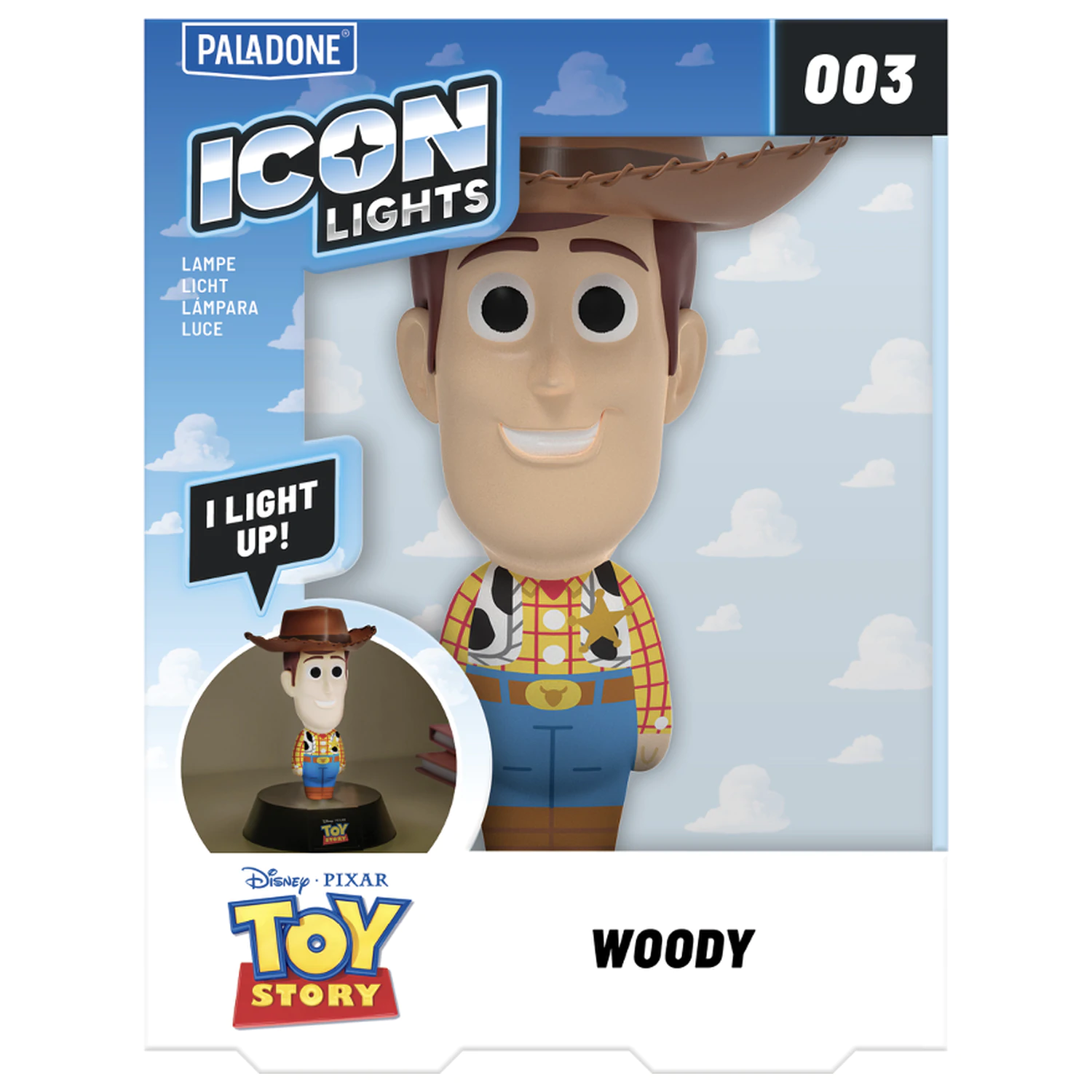 Toy Story Woody Ikonická Lampa 11 cm fotografii produktu