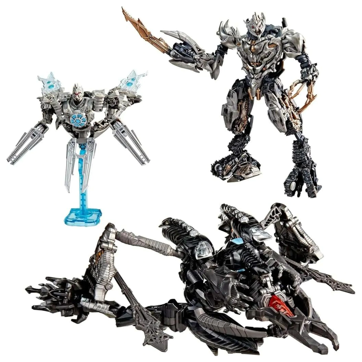 Sada 3 figurek Transformers 2: The Fallen, Megatron & Soundwave fotografii produktu