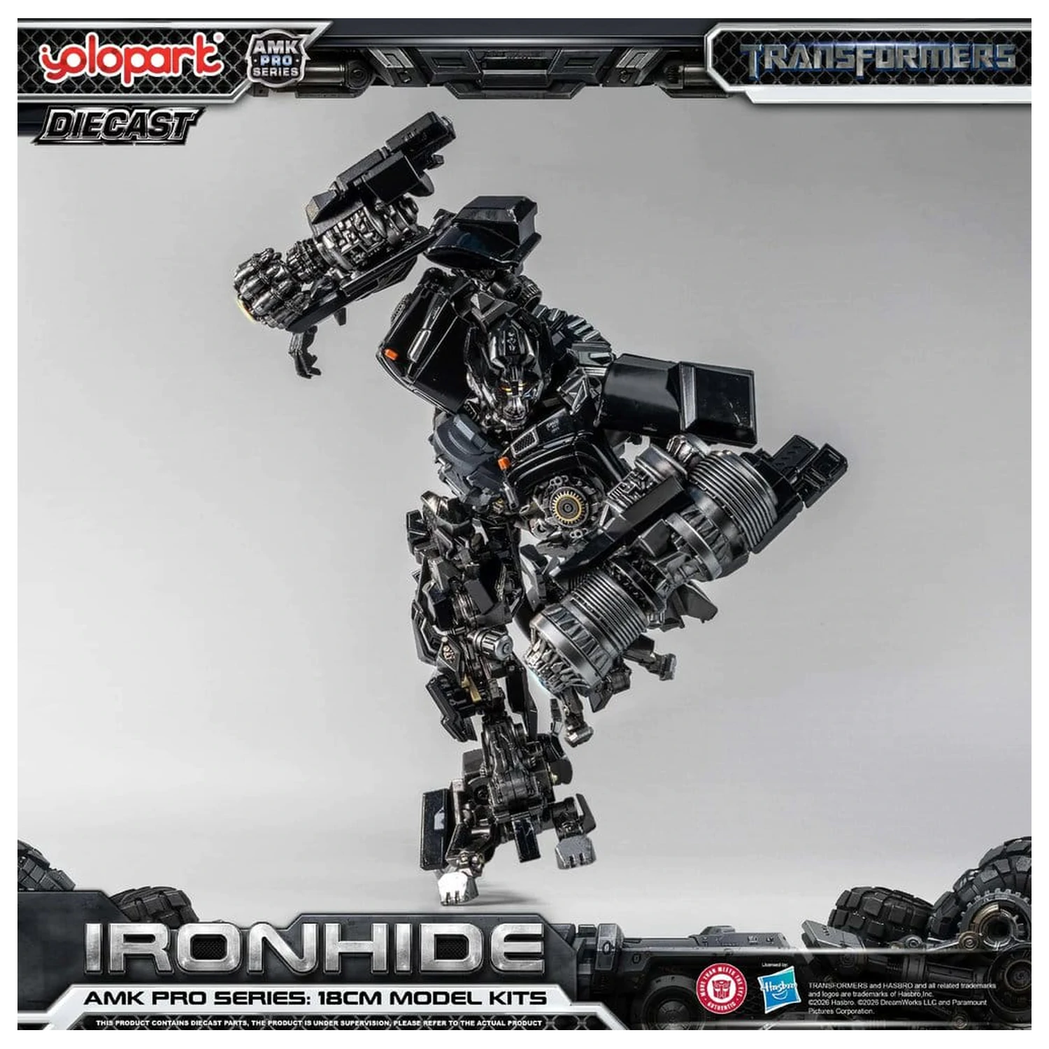 Transformers (2007) AMK PRO Series Plastikový Model Ironhide 18 cm fotografii produktu