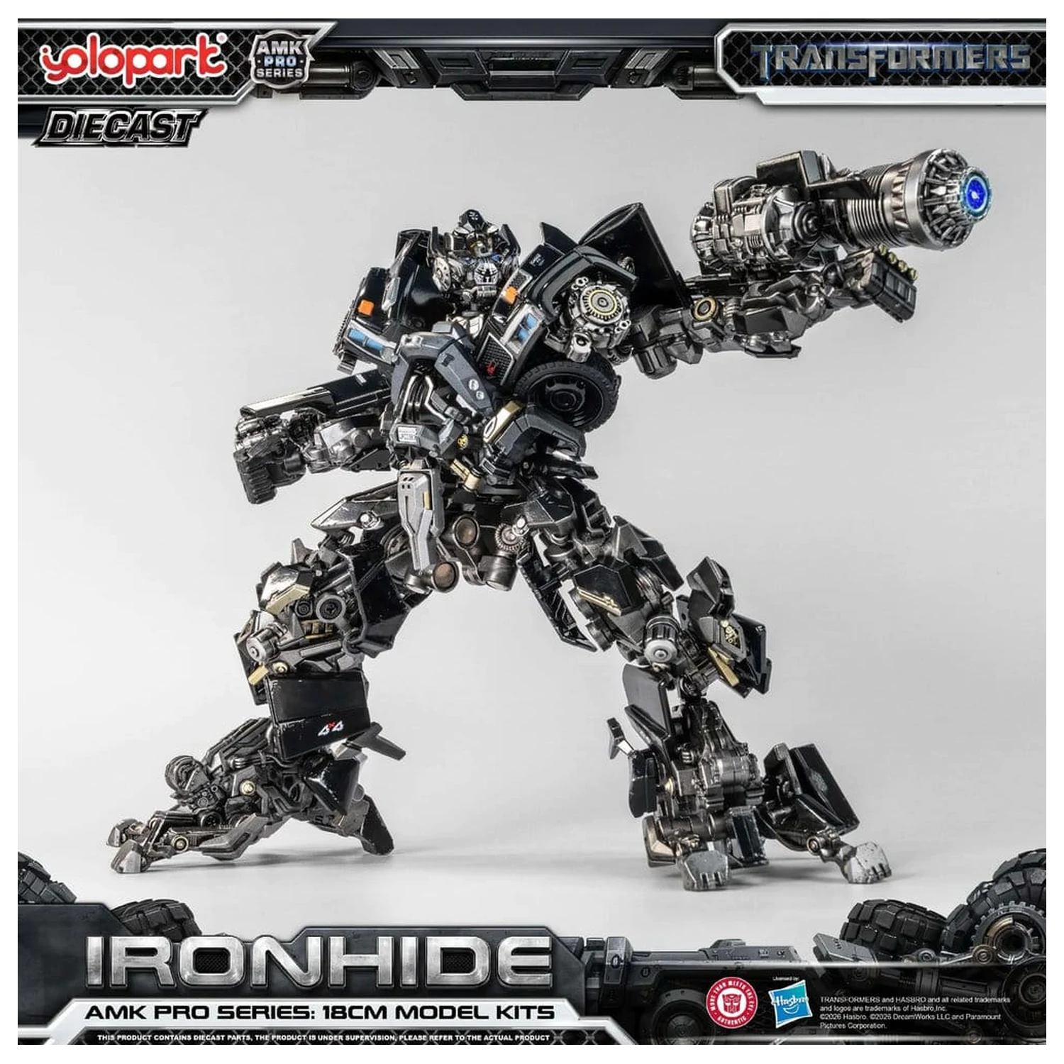 Transformers (2007) AMK PRO Series Plastikový Model Ironhide 18 cm fotografii produktu