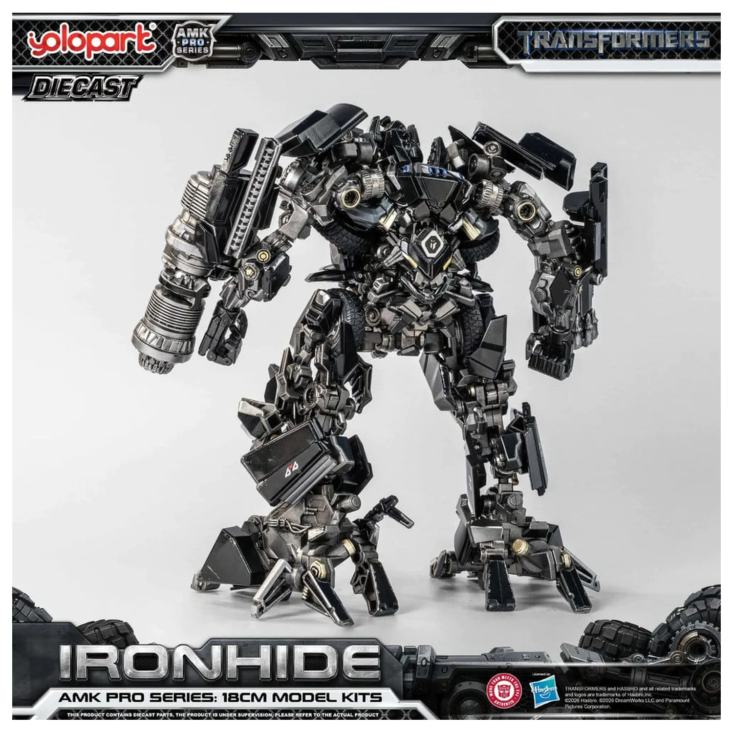 Transformers (2007) AMK PRO Series Plastikový Model Ironhide 18 cm fotografii produktu