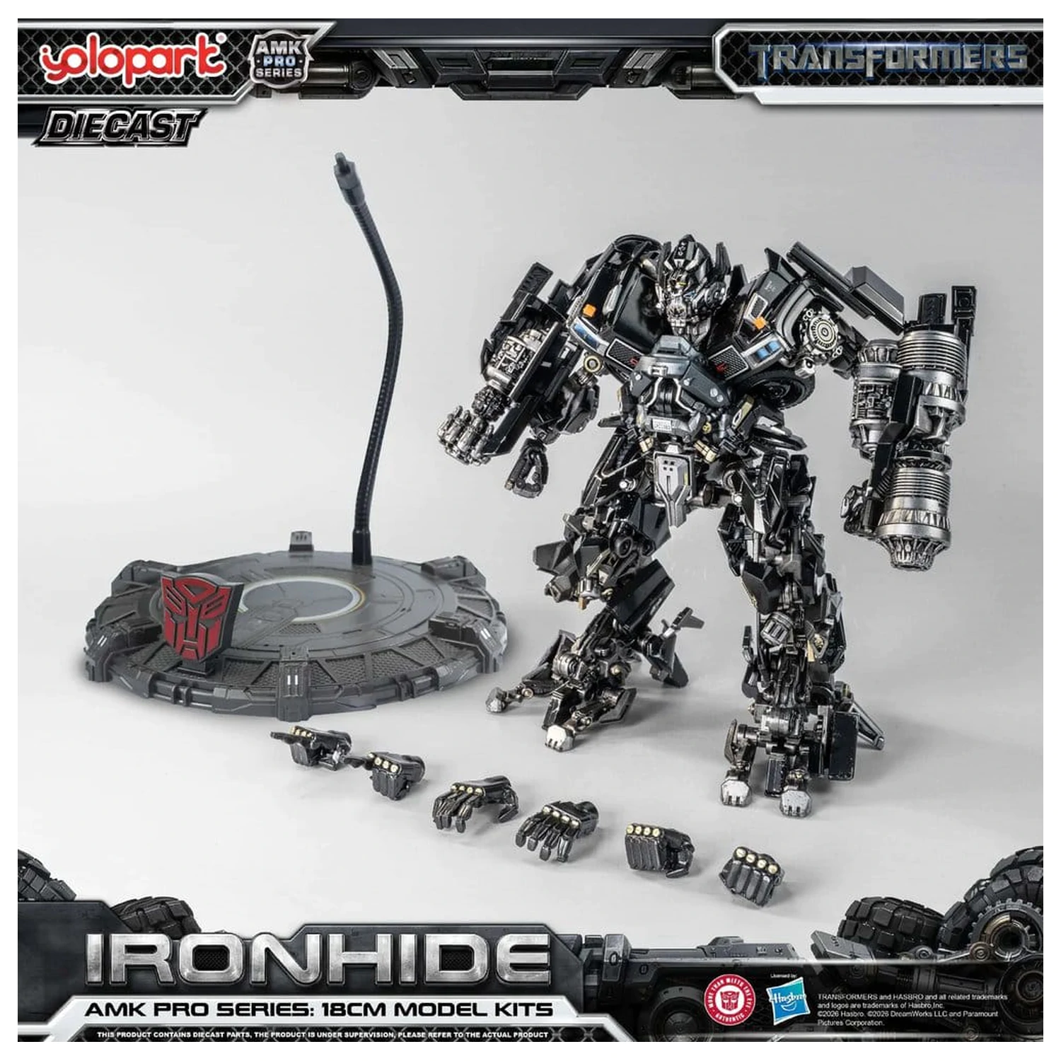 Transformers (2007) AMK PRO Series Plastikový Model Ironhide 18 cm fotografii produktu