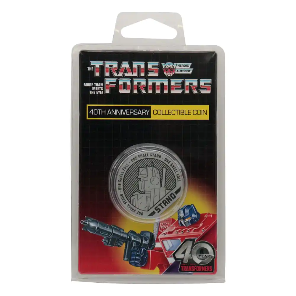 Sběratelská mince Transformers 40. výročí 4 cm fotografii produktu