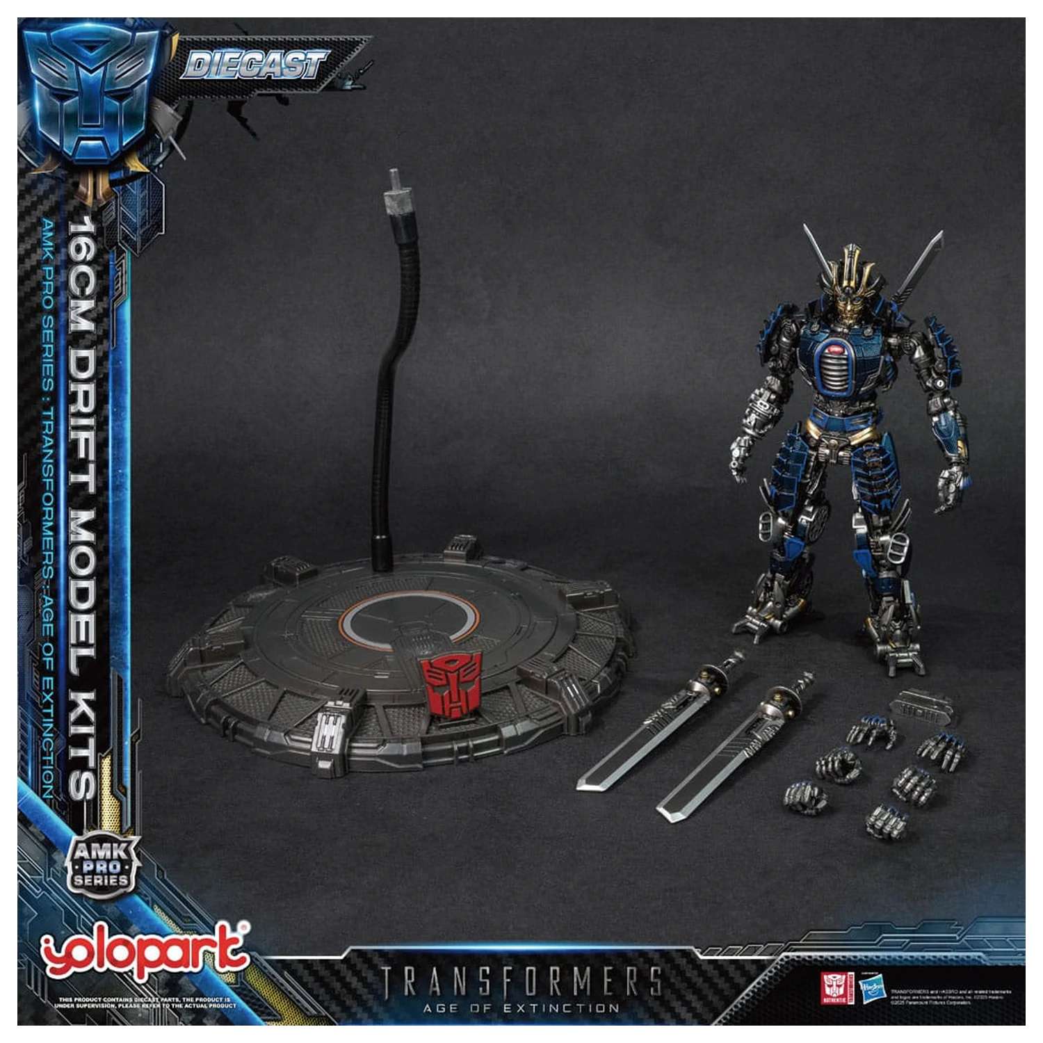 Transformers: Age of Extinction AMK Pro Series Model Kit Drift 16 cm fotografii produktu