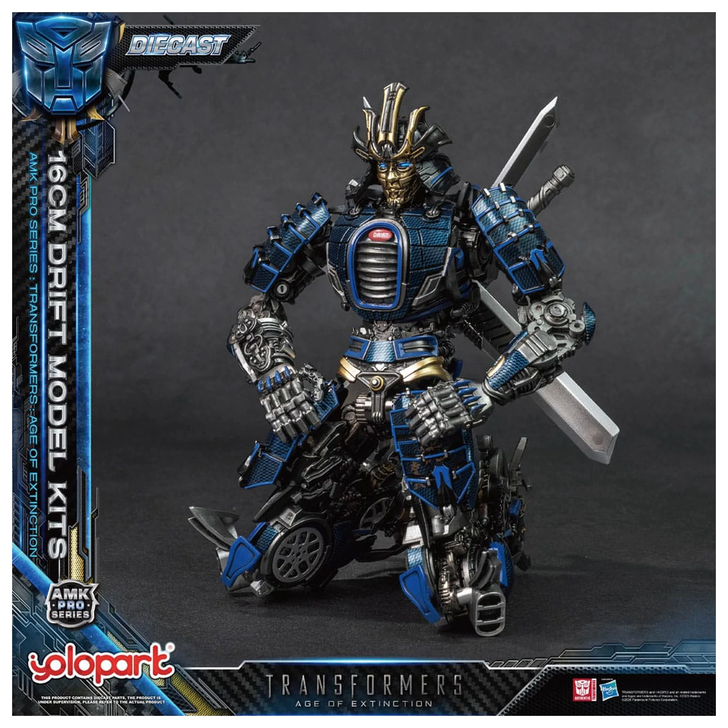 Transformers: Age of Extinction AMK Pro Series Model Kit Drift 16 cm fotografii produktu