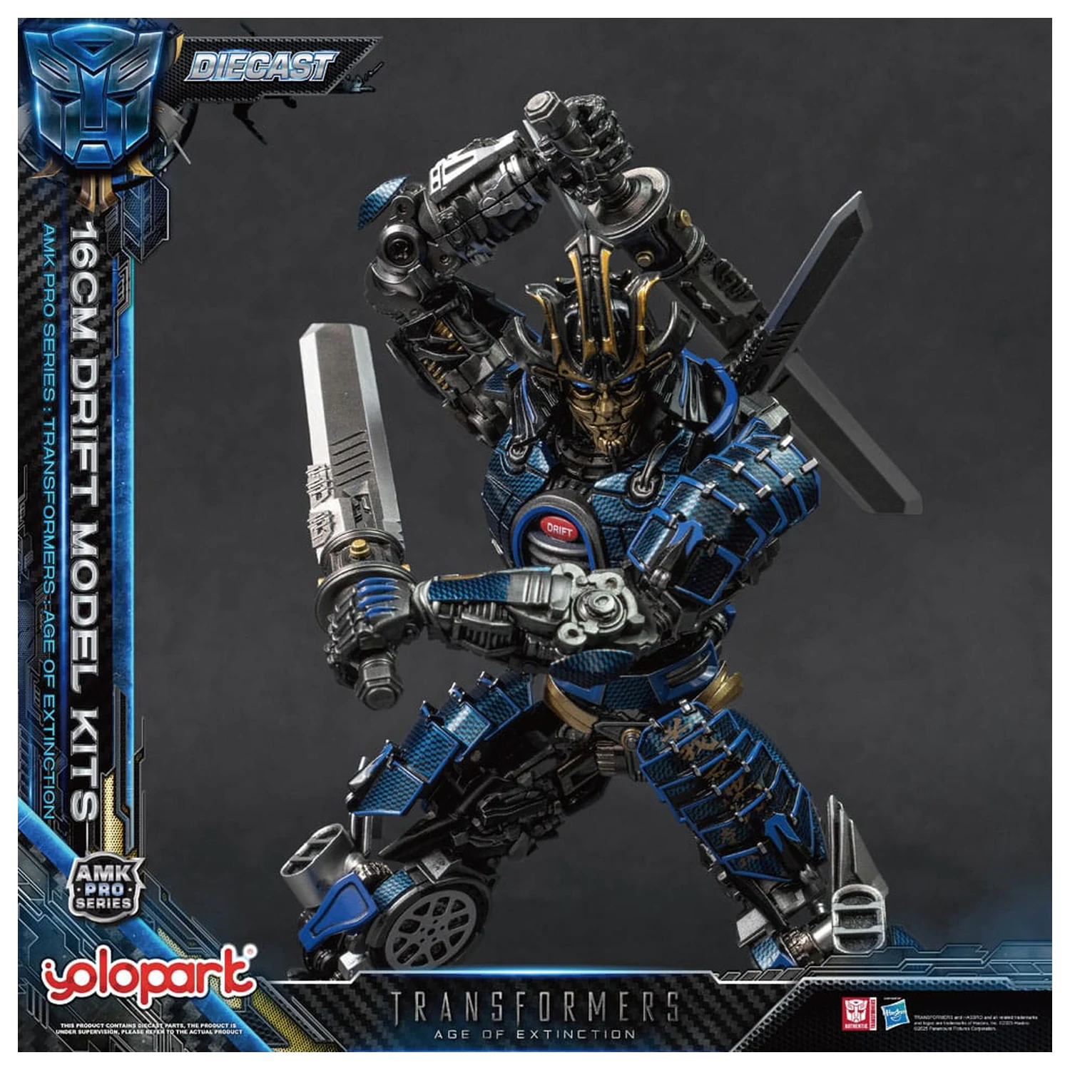 Transformers: Age of Extinction AMK Pro Series Model Kit Drift 16 cm fotografii produktu