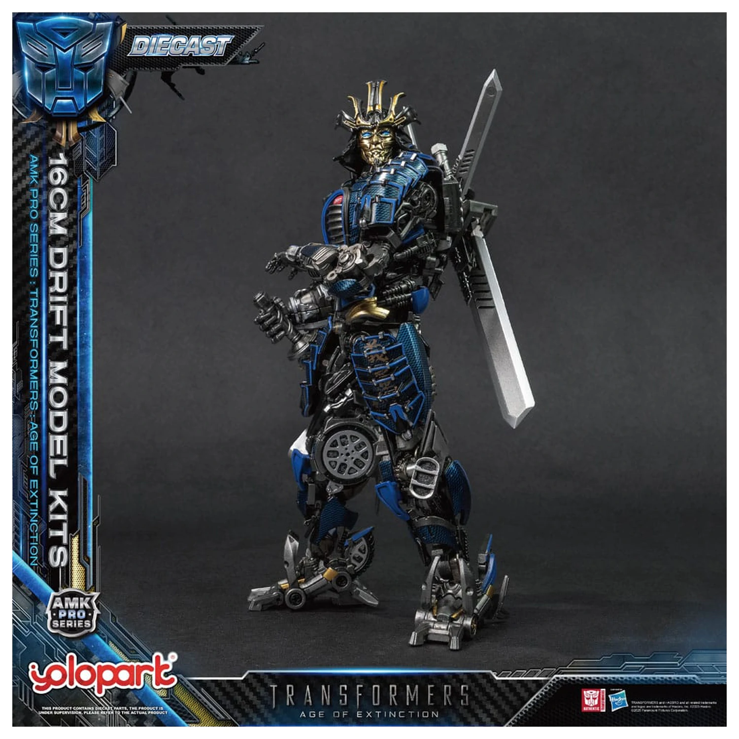 Transformers: Age of Extinction AMK Pro Series Model Kit Drift 16 cm fotografii produktu