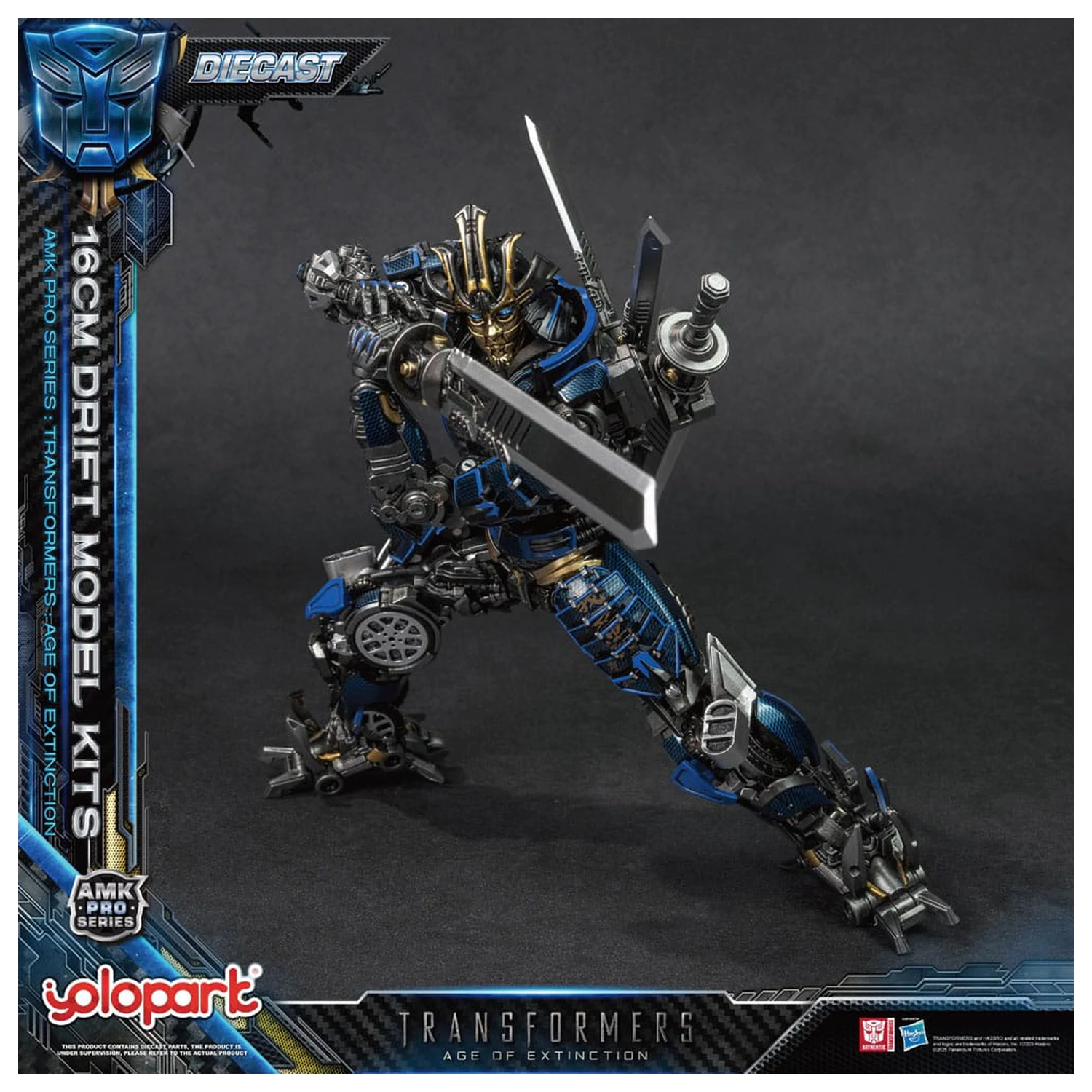 Transformers: Age of Extinction AMK Pro Series Model Kit Drift 16 cm fotografii produktu