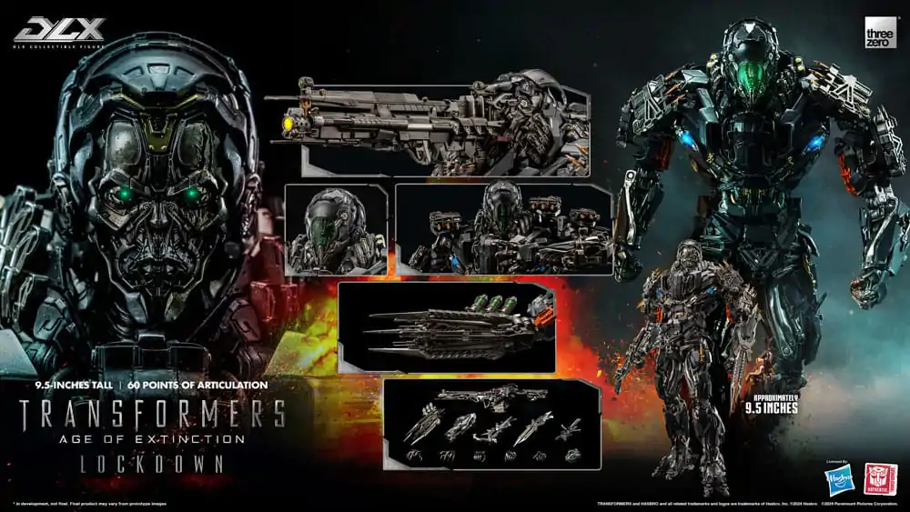 Transformers: Age of Extinction DLX akční figurka 1/6 Lockdown 24 cm fotografii produktu