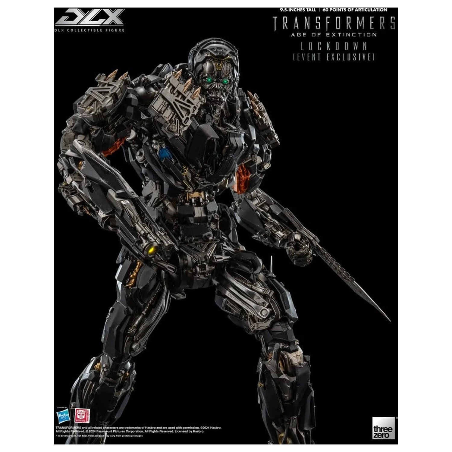 Transformers: Age of Extinction DLX akční figurka 1/6 Lockdown 24 cm fotografii produktu