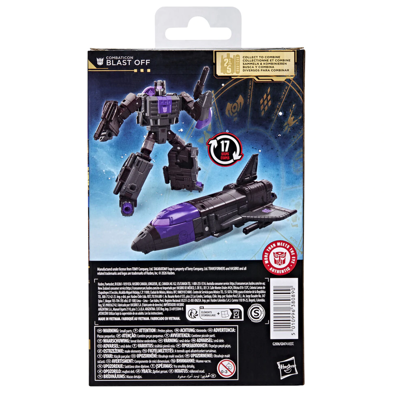 Transformers Age of the Primes Blast Off Combaticon figurka 14cm fotografii produktu