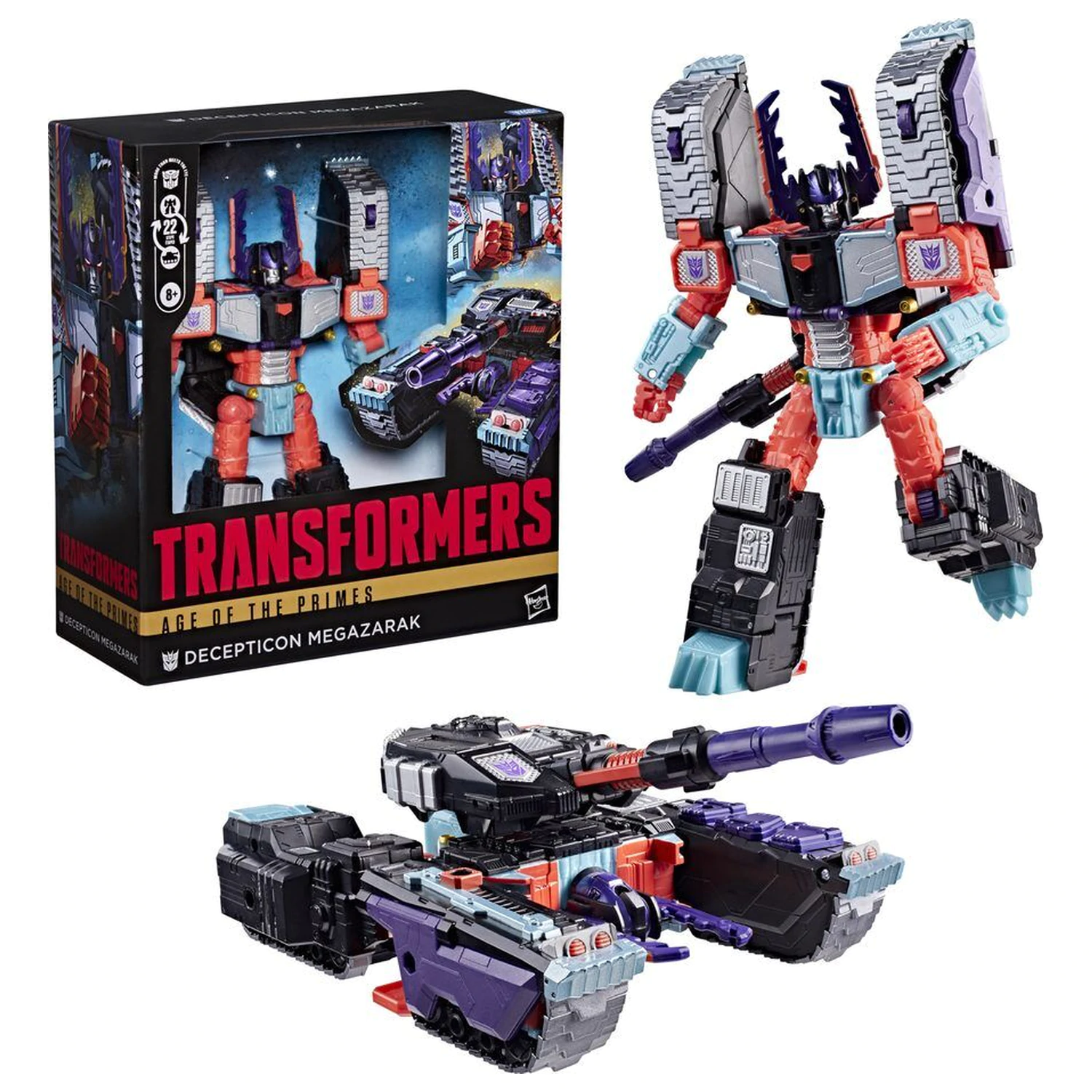 Transformers Age Of The Primes Decepticon Megazarak figurka 19cm fotografii produktu