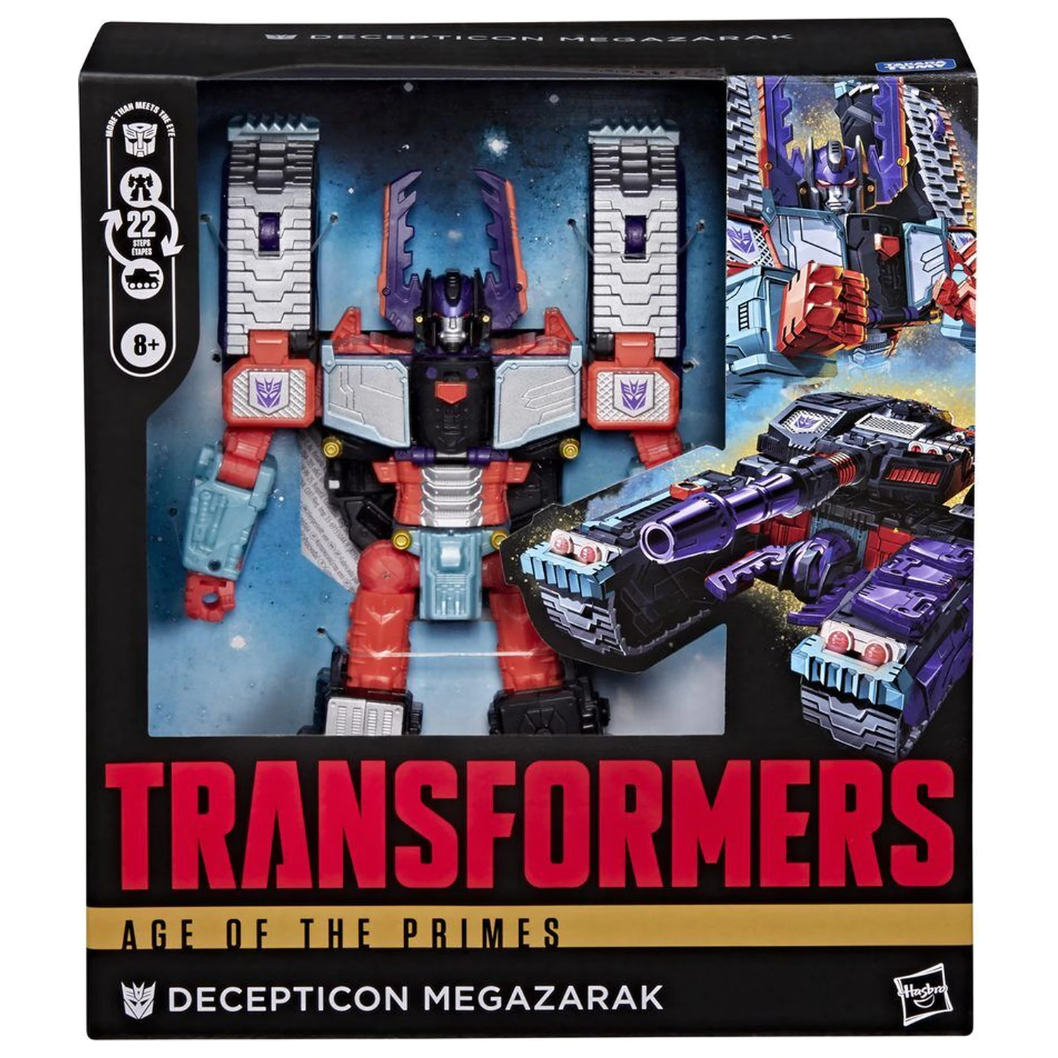 Transformers Age Of The Primes Decepticon Megazarak figurka 19cm fotografii produktu