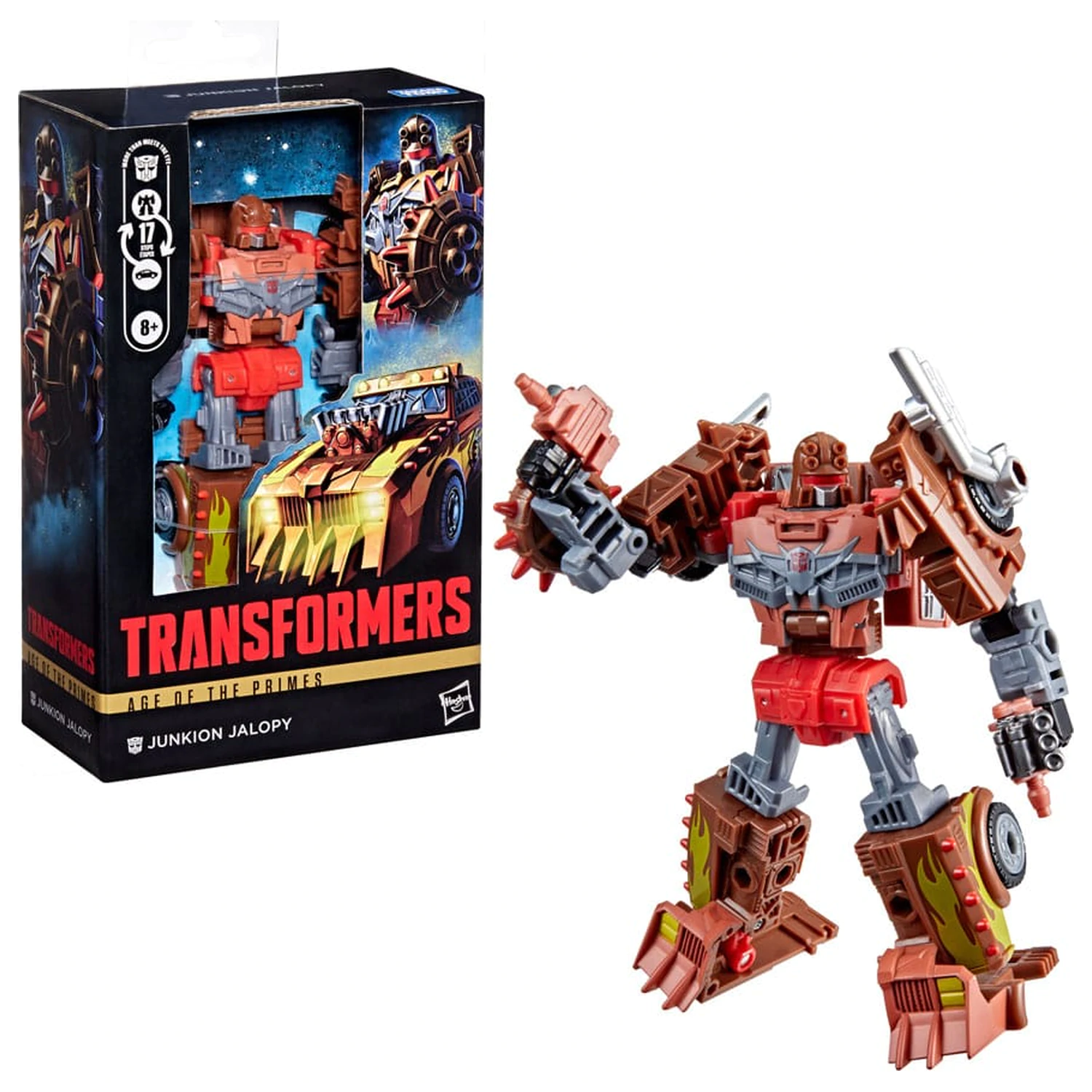 Transformers Age of the Primes Deluxe Class akční figurka Junkion Jalopy 14 cm fotografii produktu