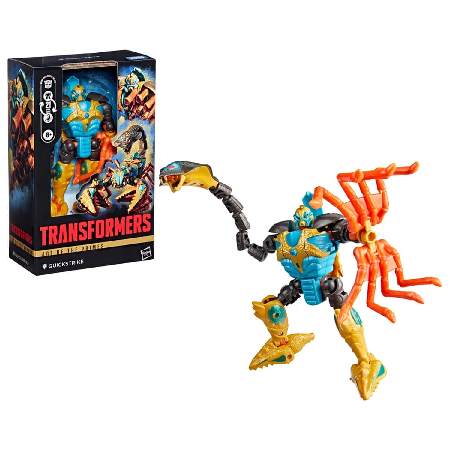 Transformers Age of the Primes Deluxe Class Akční figurka Quickstrike 14 cm fotografii produktu