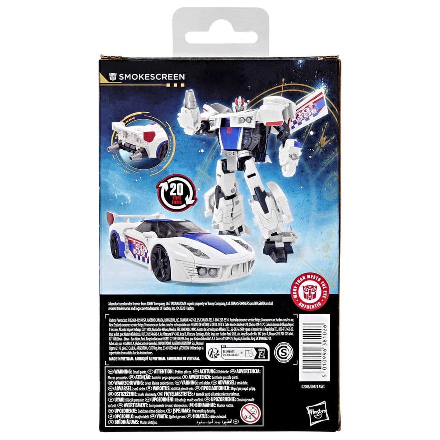 Transformers Age of the Primes Deluxe Class akční figurka Smokescreen 13 cm fotografii produktu