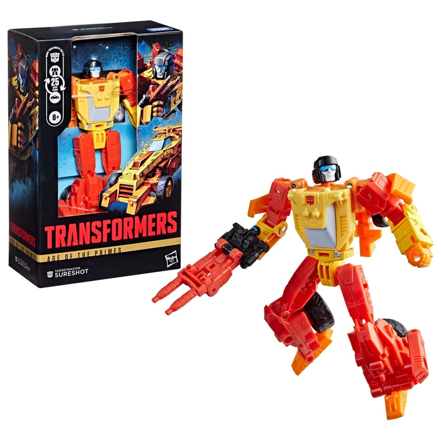 Transformers Age of the Primes Deluxe Class Akční figurka Targetmaster Sureshot 14 cm fotografii produktu