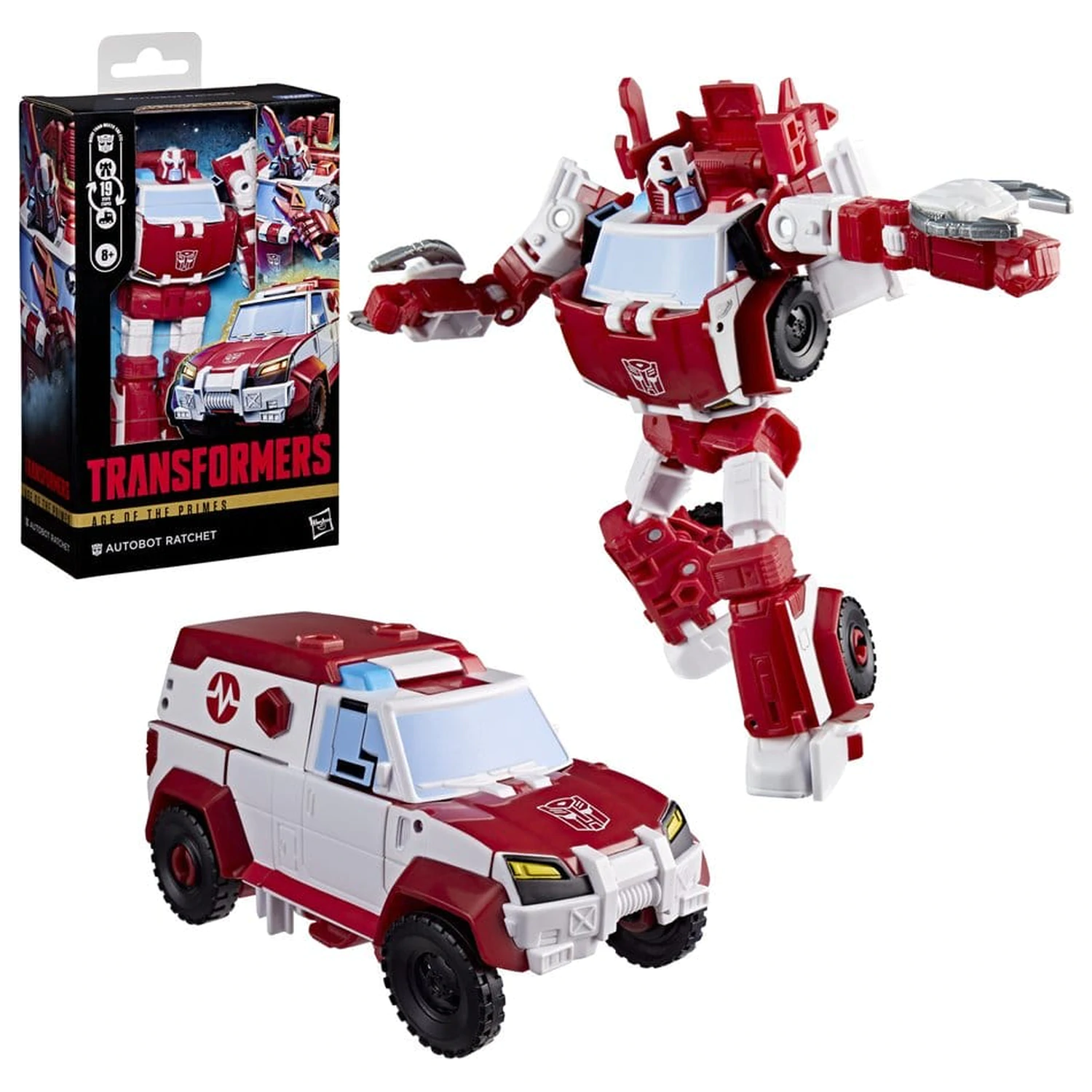 Transformers Age of the Primes Deluxe Class Akční figurka Autobot Ratchet 15 cm fotografii produktu