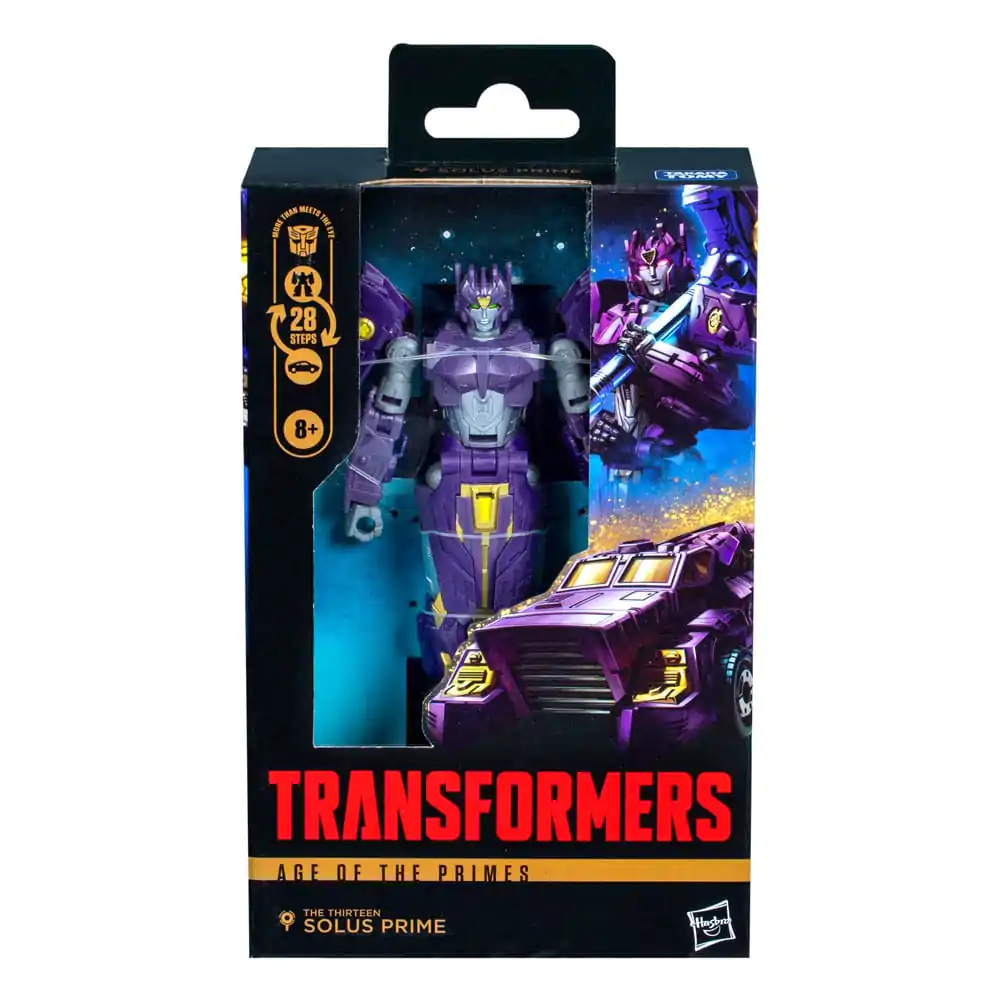 Transformers Age of the Primes Deluxe Class akční figurka The Thirteen Autobot Solus Prime 14 cm fotografii produktu