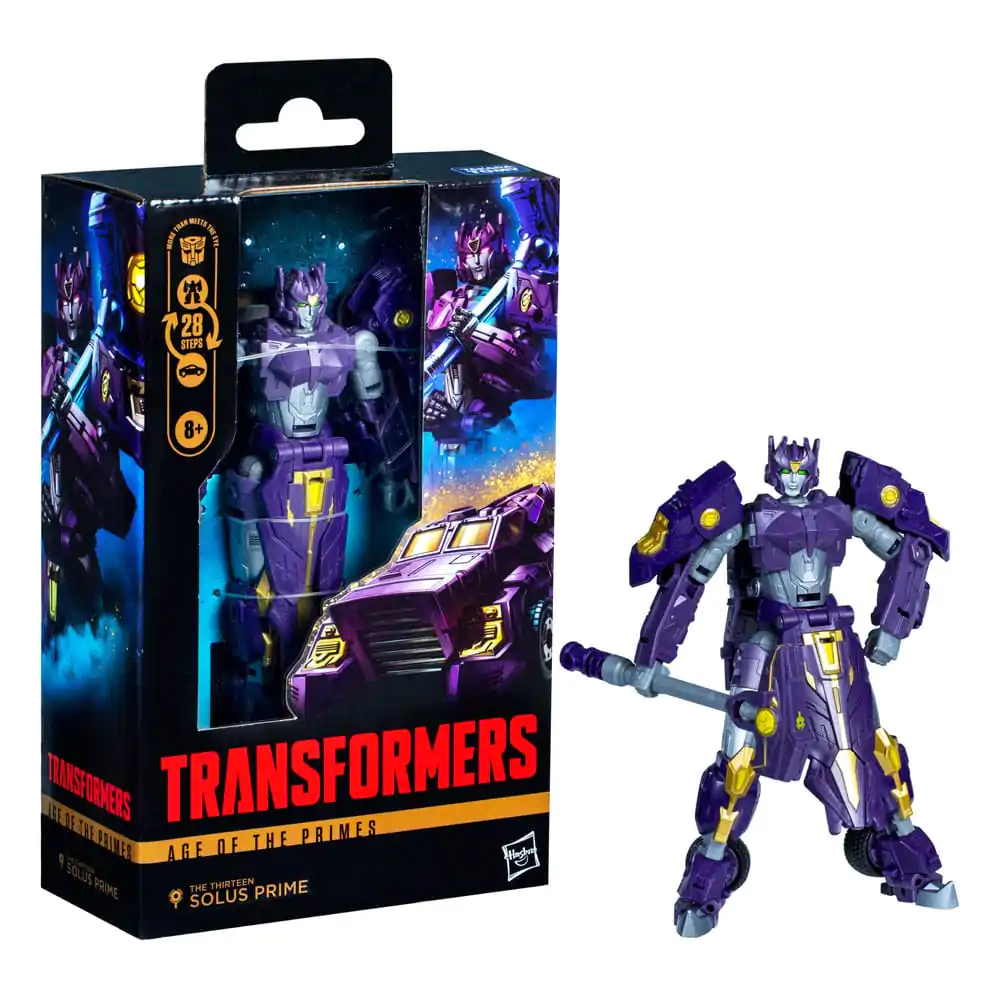 Transformers Age of the Primes Deluxe Class akční figurka The Thirteen Autobot Solus Prime 14 cm fotografii produktu