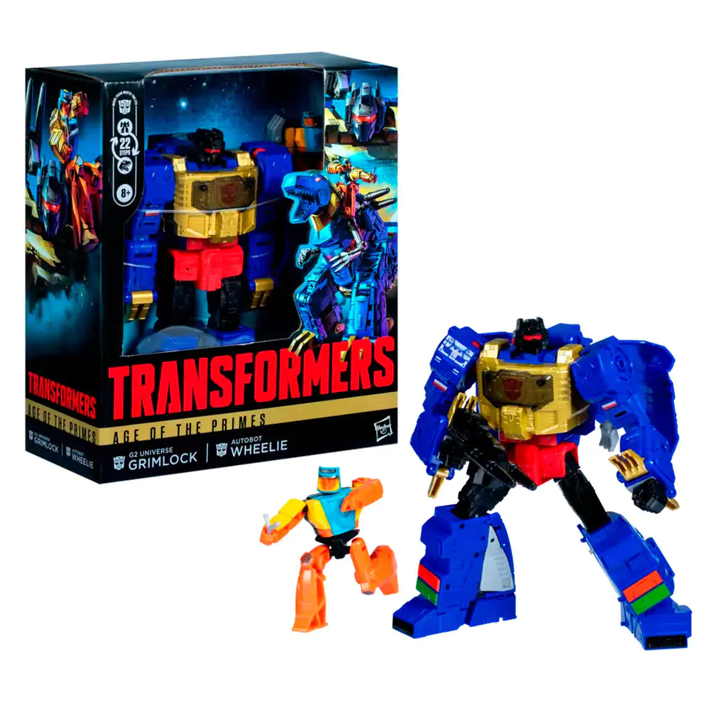 Transformers Age of the Primes G2 Universe Grimlock Autobot Wheelie figurka 19 cm fotografii produktu