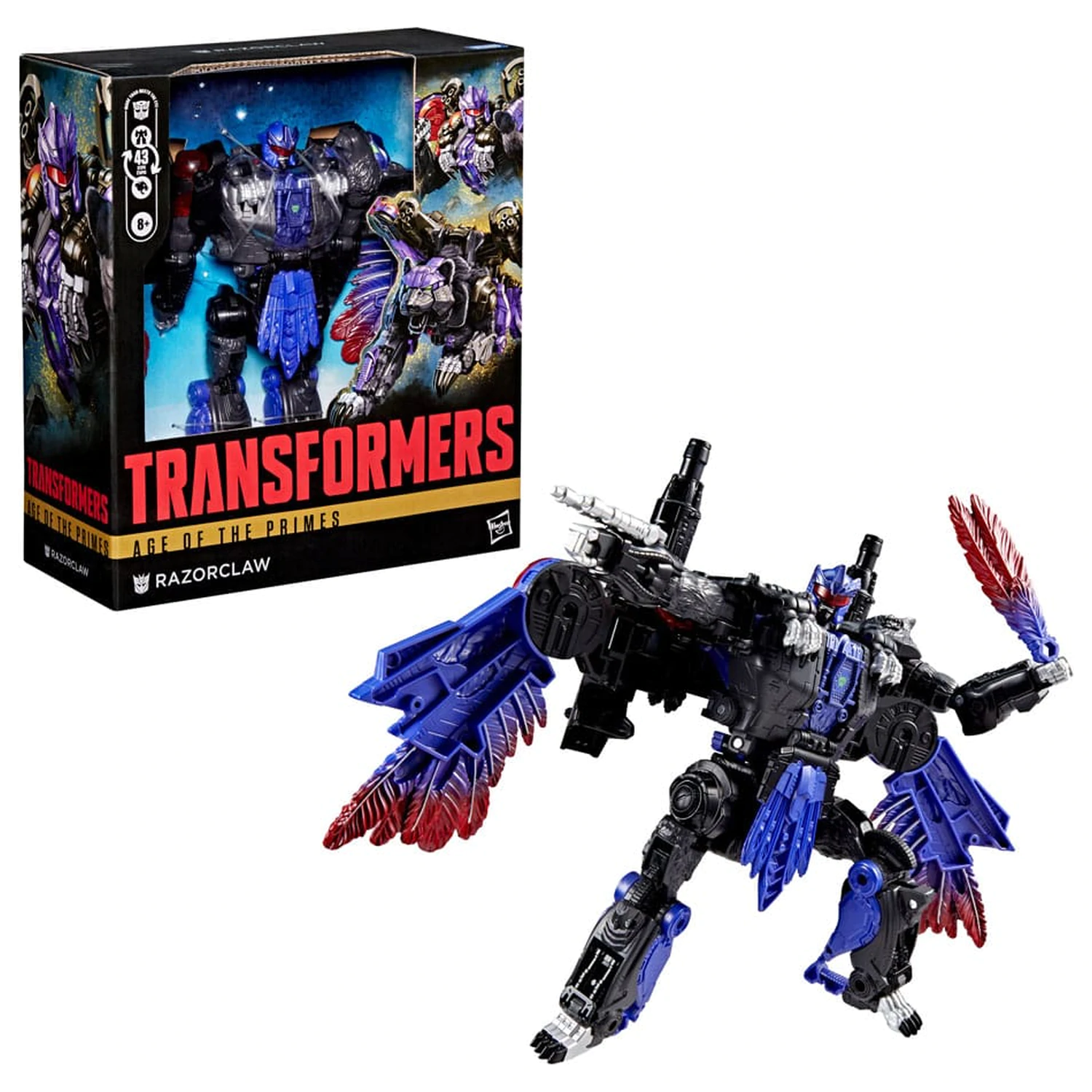 Transformers Age of the Primes Leader Class akční figurka Razorclaw 19 cm fotografii produktu