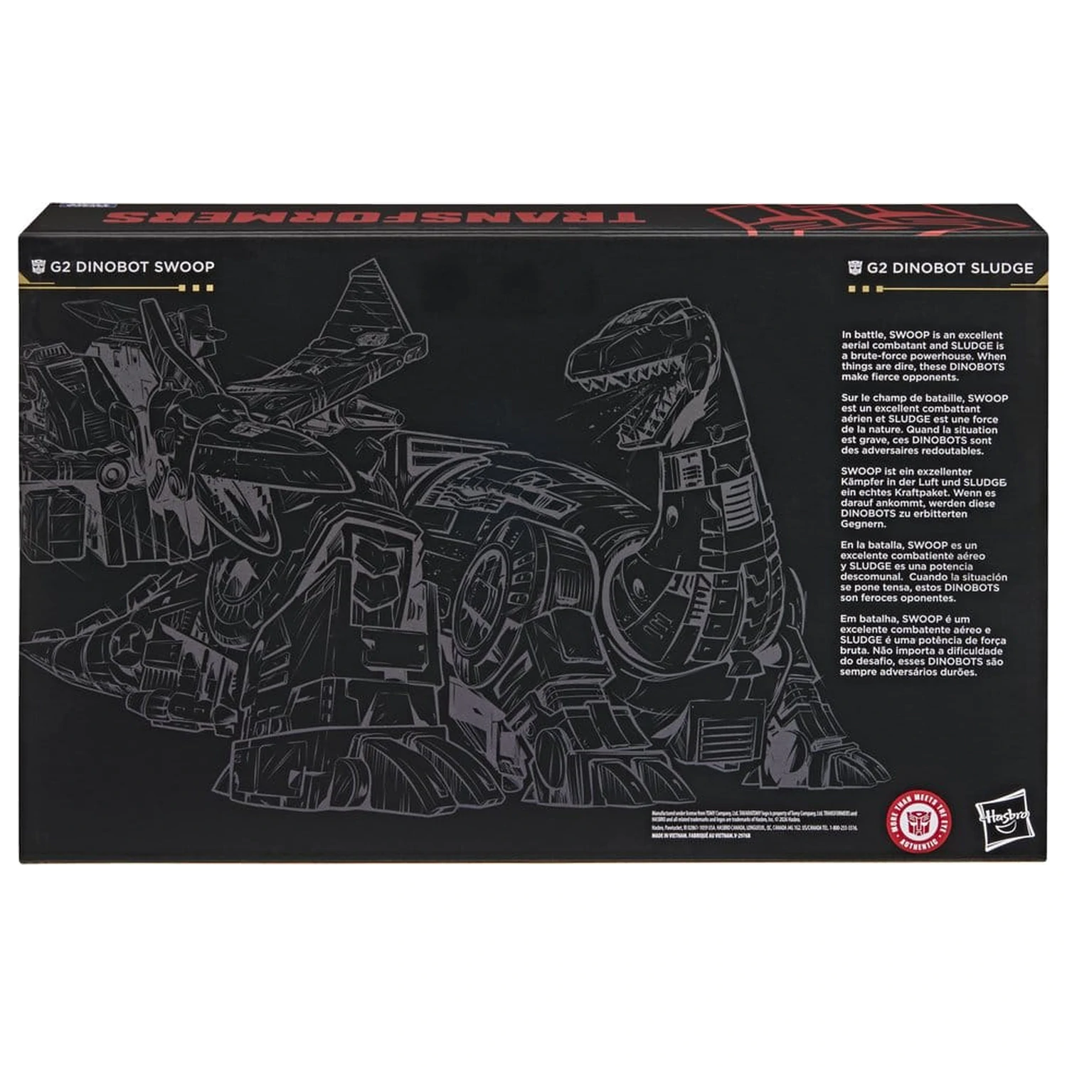 Transformers Age of the Primes Leader Class akční figurka 2-balení G2 G2 Dinobot Swoop & G2 Dinobot Sludge 19 cm fotografii produktu