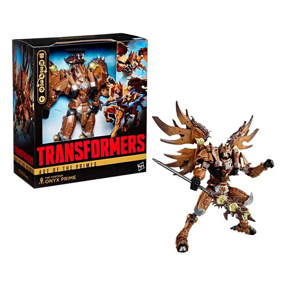 Transformers Age of the Primes Leader Class Akční figurka The Thirteen: Onyx Prime 19 cm fotografii produktu