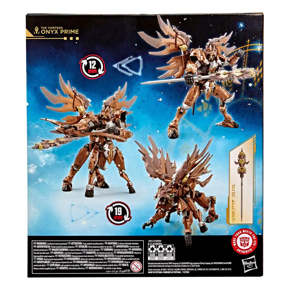 Transformers Age of the Primes Leader Class Akční figurka The Thirteen: Onyx Prime 19 cm fotografii produktu