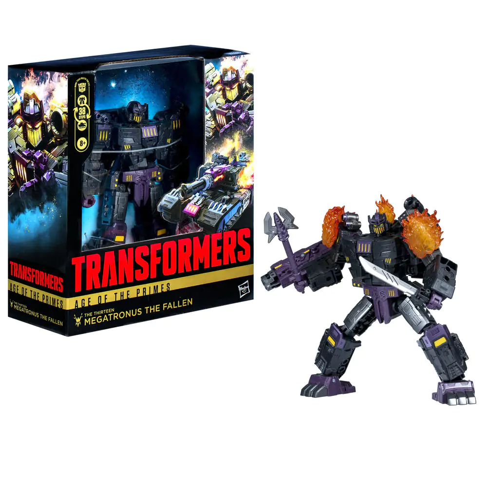 Transformers Age of the Primes The Thirteen Megatronus the Fallen figurka 19 cm fotografii produktu