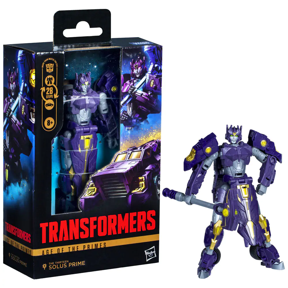 Transformers Age of the Primes The Thirteen Solus Prime figurka 14 cm fotografii produktu