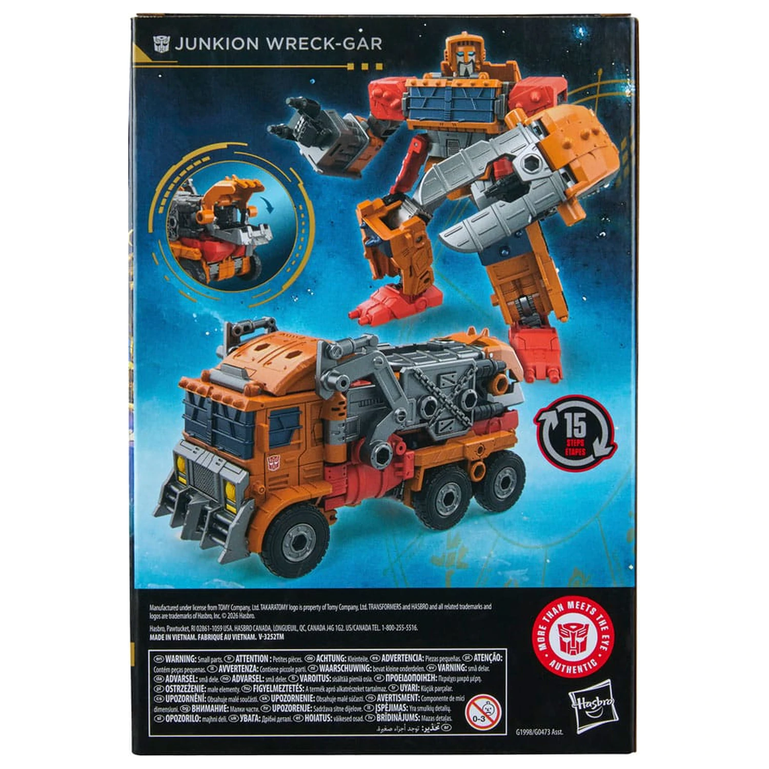 Transformers Age of the Primes Voyager Class akční figurka Junkion Wreck-Gar 18 cm fotografii produktu