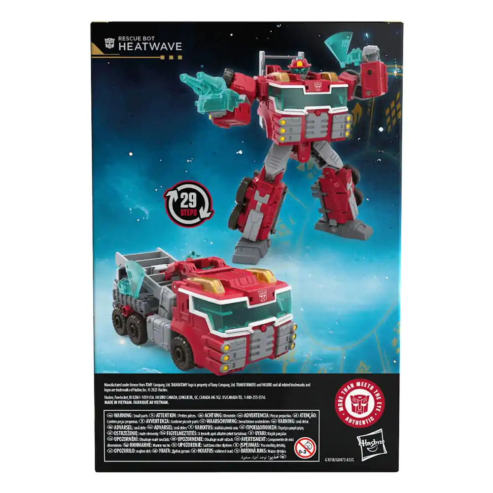 Transformers Age of the Primes Voyager Class akční figurka Rescue Bot Heatwave 18 cm fotografii produktu