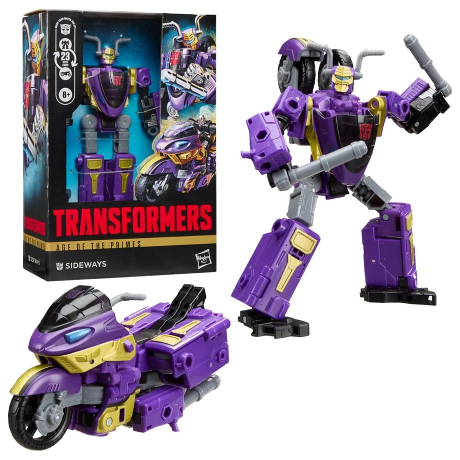 Transformers Age of the Primes Voyager Class akční figurka Sideways 14 cm fotografii produktu